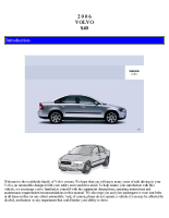 Volvo S40 - Owners manual 2006 